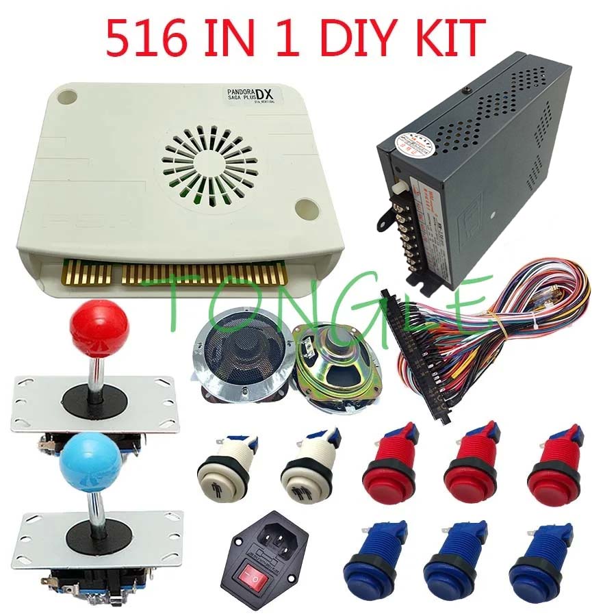 Arcade Cabinet Diy Kit 2 Player - Arcade SAGA PLUS DX Dikey Arcade