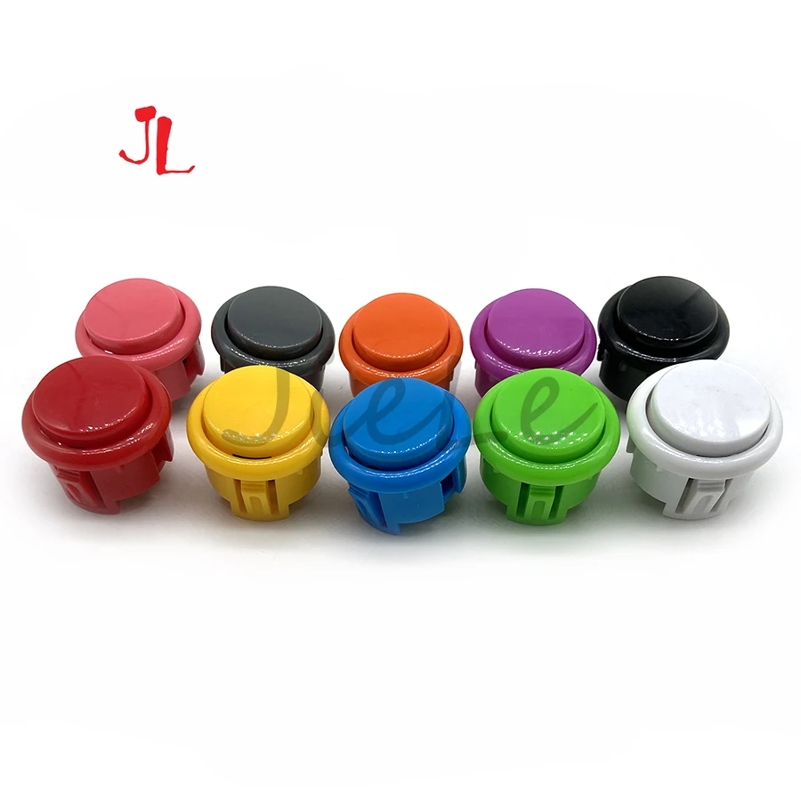 Arcade Buttons 24Mm 30Mm Snap In - 12 adet 24mm 30mm kopya Sanwa