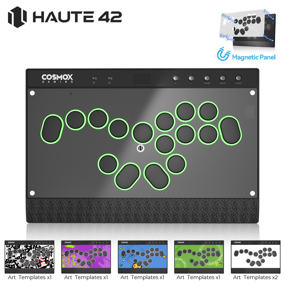 Arcade Stick For Ps5 Pc Switch - Haute42 Manyetik C16-S Joystick Hitbox Kolu