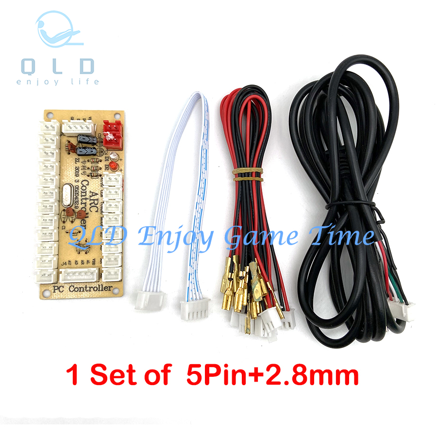 Arcade Cabinet Diy Kit 2 Player - Arcade Kabinleri için Sıfır Gecikmeli USB