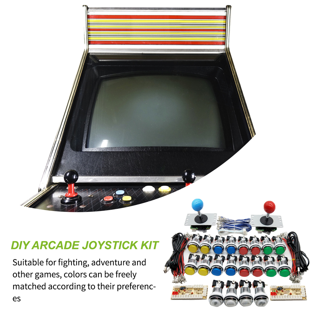 Sıfır Gecikme Arcade kabine DI - Arcade Cabinet Diy Kit 2 Player incelemesi ve fiyatı