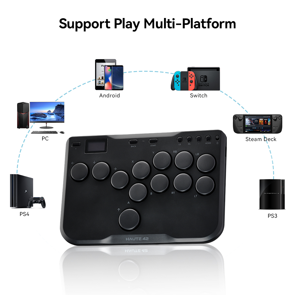 Haute42 Cosmox Mini Arcade Joy - Arcade Stick For Ps5 Pc Switch incelemesi ve fiyatı