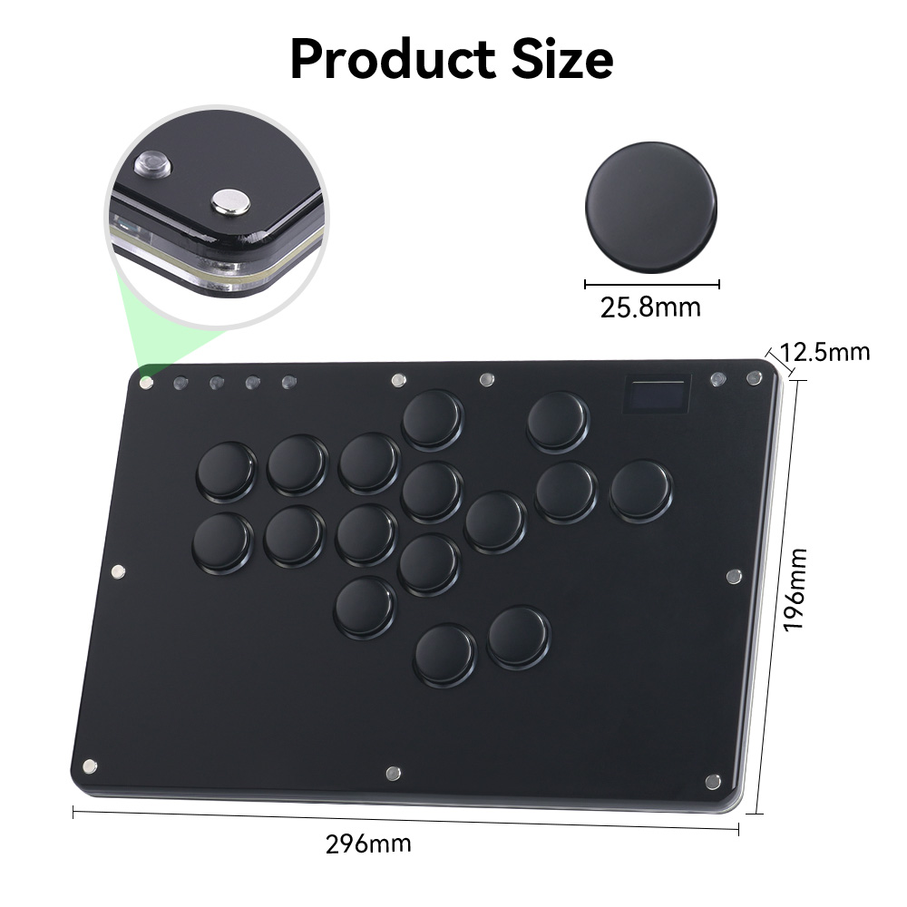 Haute42- COSMOX Yıldönümü Dövü - Arcade Stick For Ps5 Pc Switch incelemesi ve fiyatı
