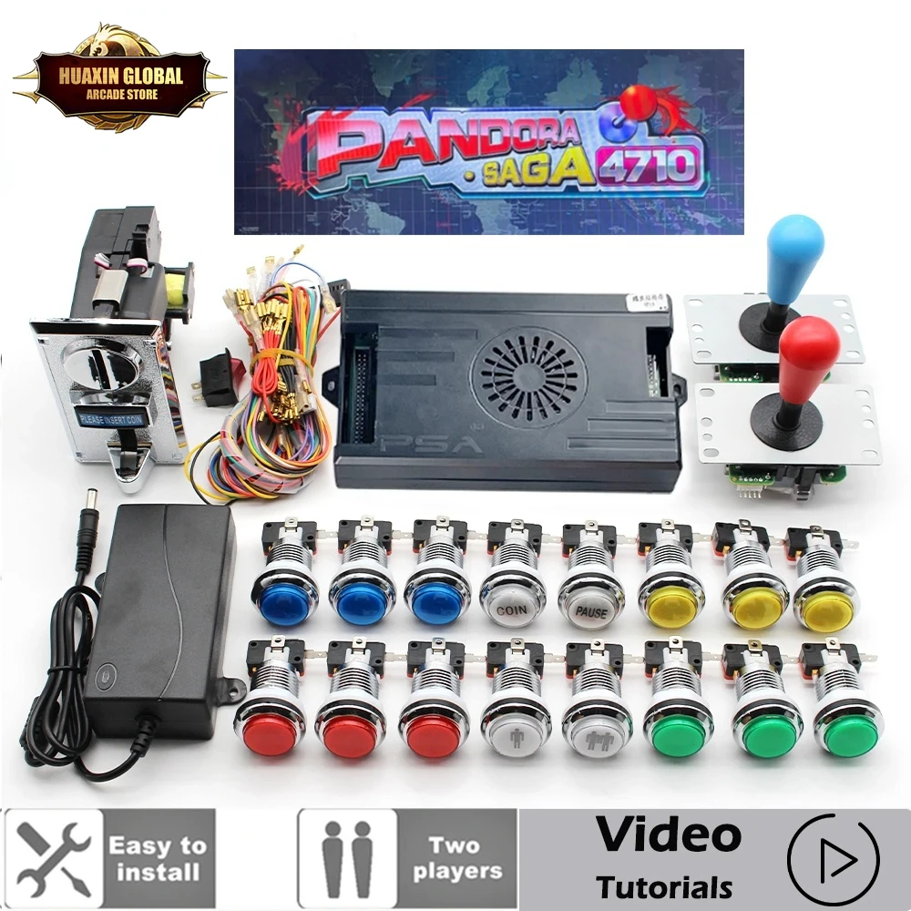 2 oyuncu 4710 1 Pandora destan - Arcade Cabinet Diy Kit 2 Player incelemesi ve fiyatı