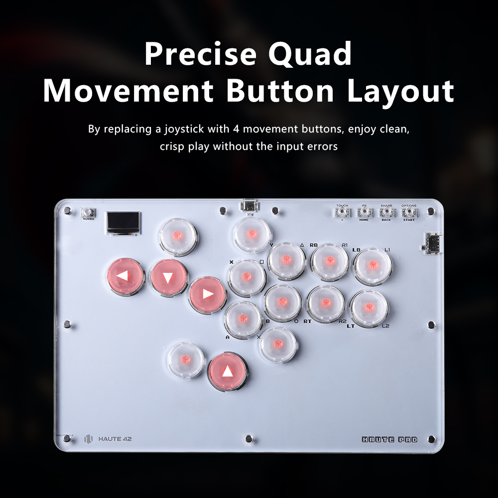 Haute42 Joystick Hitbox Klavye - Arcade Stick For Ps5 Pc Switch incelemesi ve fiyatı
