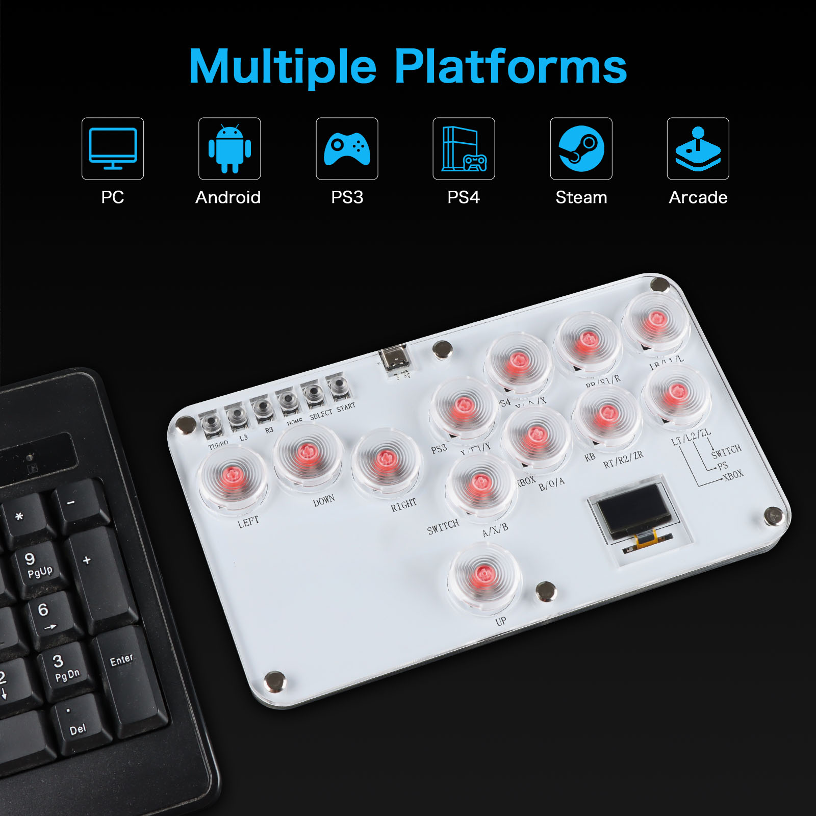Hitbox Kolu Olmayan Denetleyic - Arcade Fight Stick Hitbox Leverless incelemesi ve fiyatı