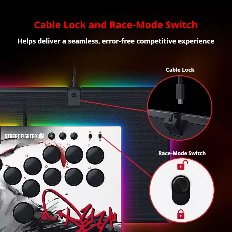 Razer Kitsune Ryu Street Fight - Arcade Fight Stick Hitbox Leverless incelemesi ve fiyatı