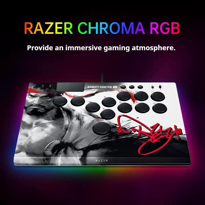 Razer Kitsune Ryu Street Fight - Arcade Fight Stick Hitbox Leverless incelemesi ve fiyatı