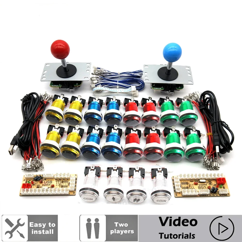 2 Oyunculu Arcade DIY Kiti, 5V - Arcade Cabinet Diy Kit 2 Player incelemesi ve fiyatı