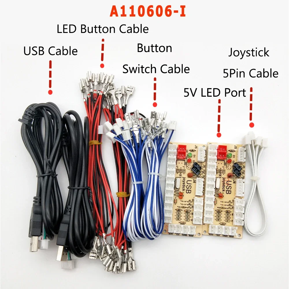 2 Oyunculu Arcade DIY Kiti, 5V - Arcade Cabinet Diy Kit 2 Player incelemesi ve fiyatı