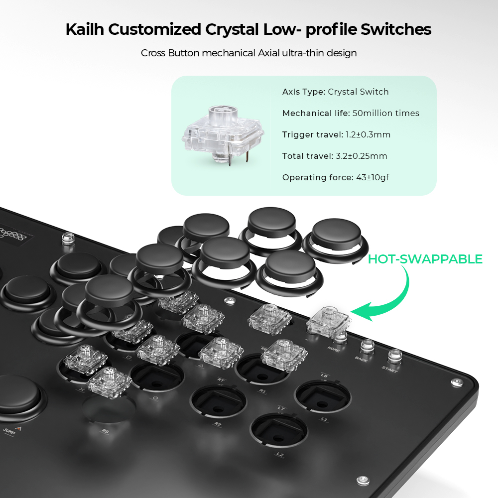 Haute42 FightStick Joystick Ar - Arcade Stick For Ps5 Pc Switch incelemesi ve fiyatı