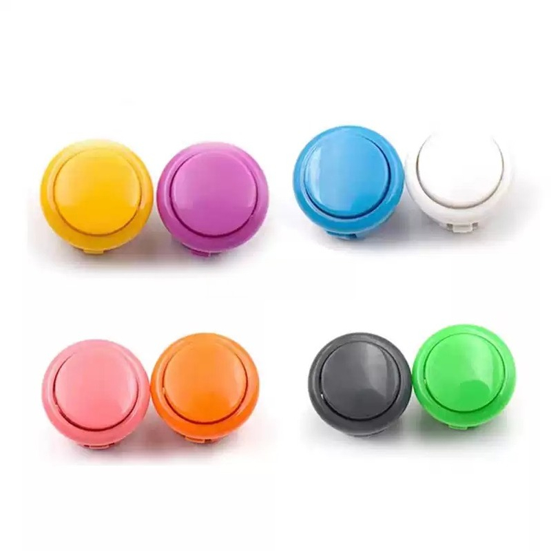 10 adet Sanwa Tarzı Snap-in Ar - Arcade Buttons 24Mm 30Mm Snap In incelemesi ve fiyatı