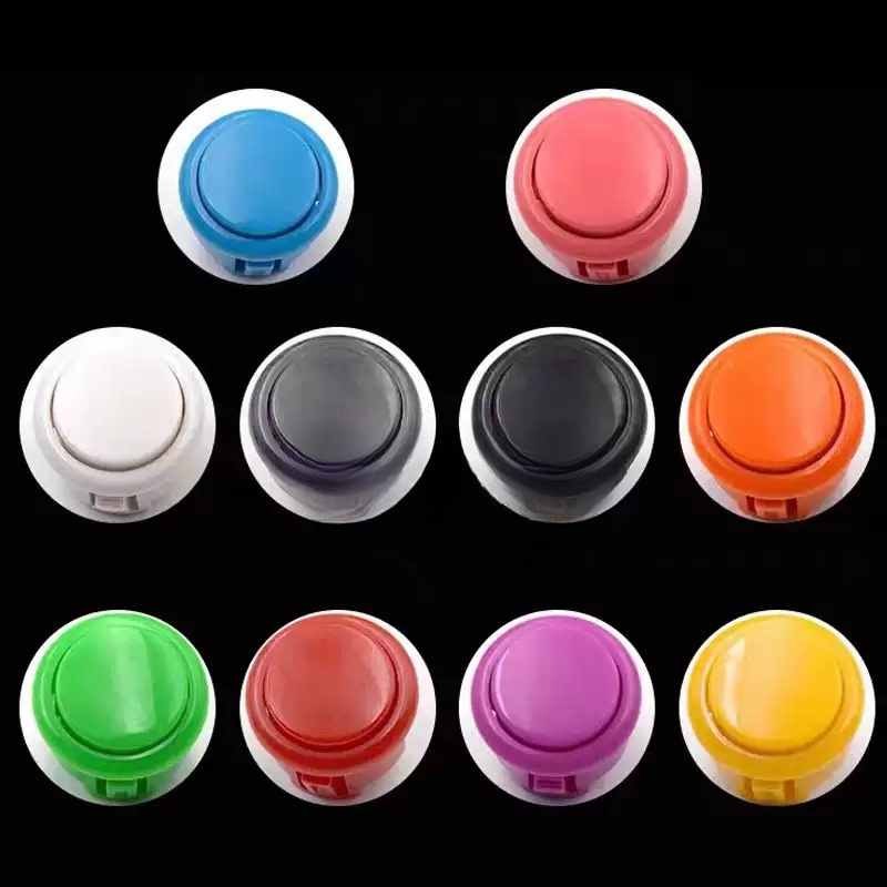 10 adet Sanwa Tarzı Snap-in Ar - Arcade Buttons 24Mm 30Mm Snap In incelemesi ve fiyatı