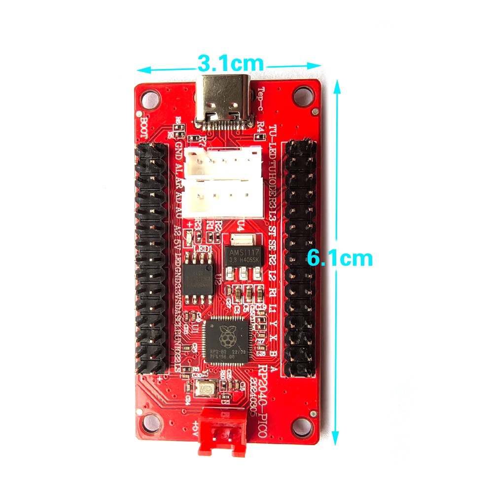 Ahududu Pi Pico Sıfır Gecikme  - Arcade Encoder Board Zero Delay Usb incelemesi ve fiyatı