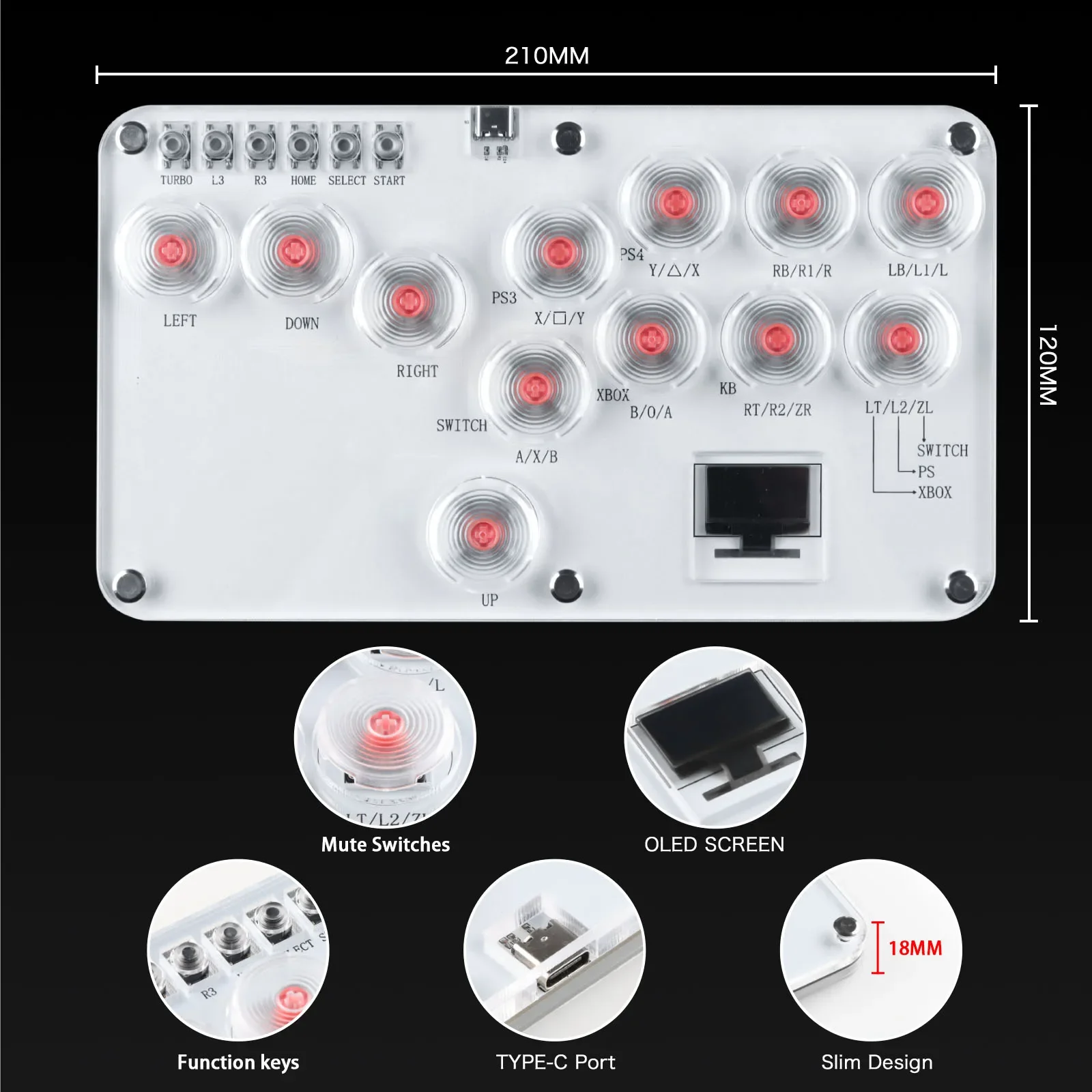 Hitbox Kolu Olmayan Denetleyic - Arcade Fight Stick Hitbox Leverless incelemesi ve fiyatı