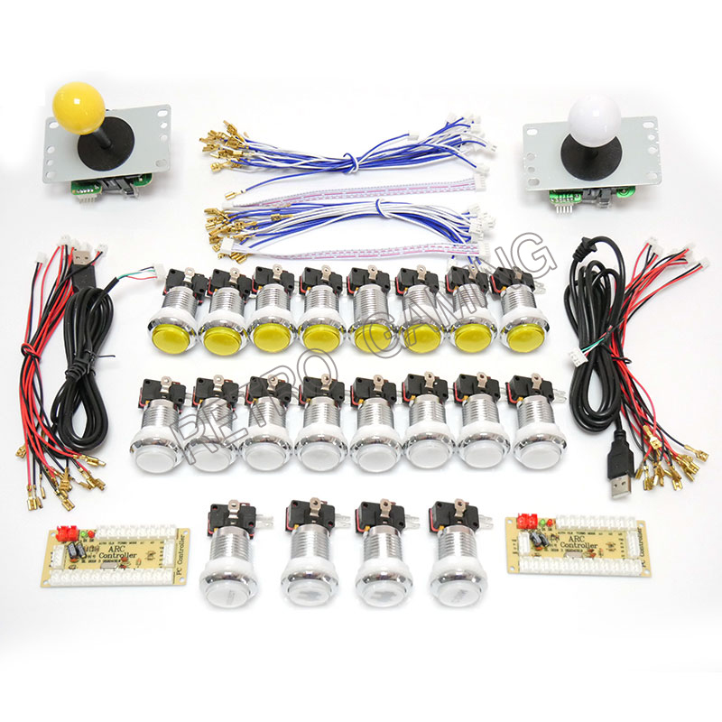 Yeni Arcade sıfır gecikme USB  - Arcade Cabinet Diy Kit 2 Player incelemesi ve fiyatı