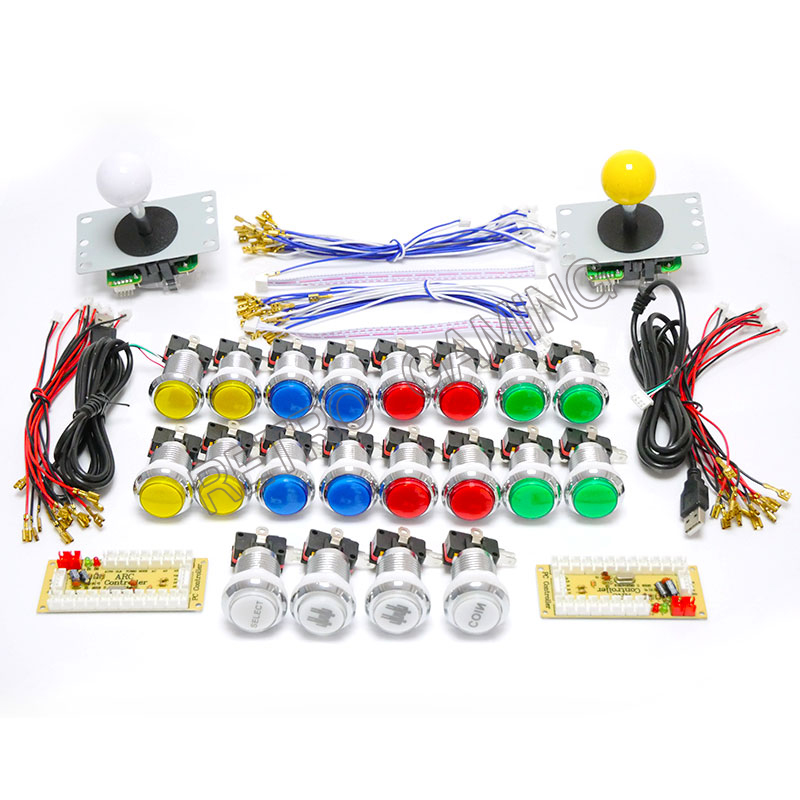Yeni Arcade sıfır gecikme USB  - Arcade Cabinet Diy Kit 2 Player incelemesi ve fiyatı
