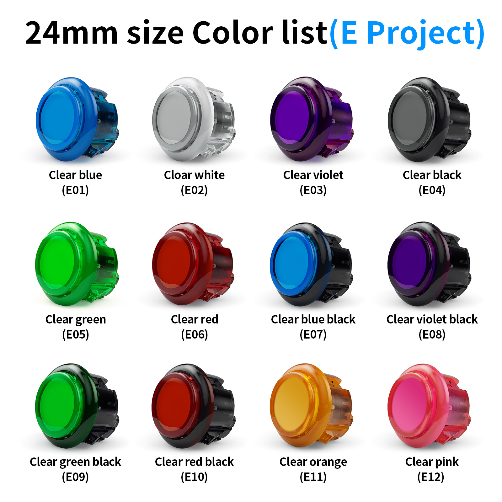 Qanba yerçekimi KS mekanik mil - Arcade Buttons 24Mm 30Mm Snap In incelemesi ve fiyatı