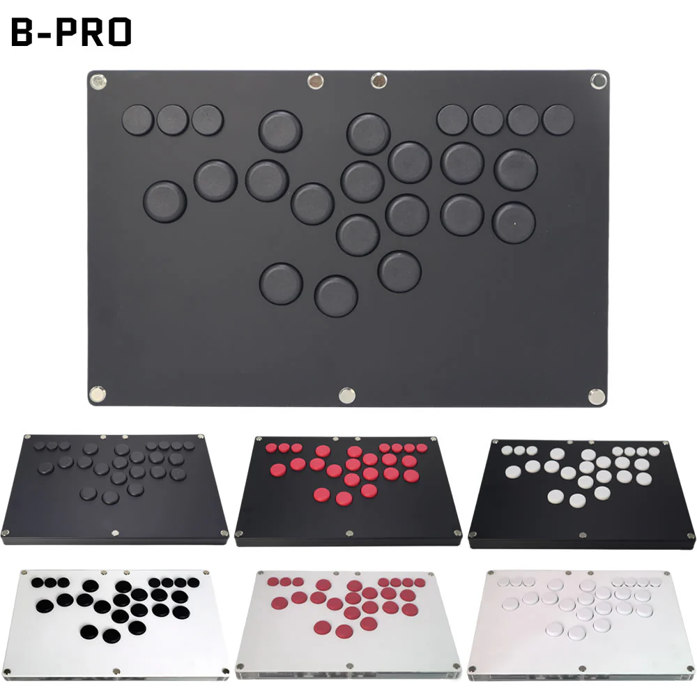 B-PRO Tüm Düğmeleri Olmayan Ar - Arcade Fight Stick Hitbox Leverless incelemesi ve fiyatı