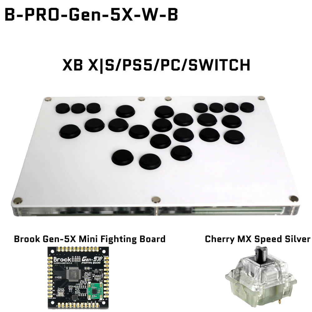 B-PRO Tüm Düğmeleri Olmayan Ar - Arcade Fight Stick Hitbox Leverless incelemesi ve fiyatı