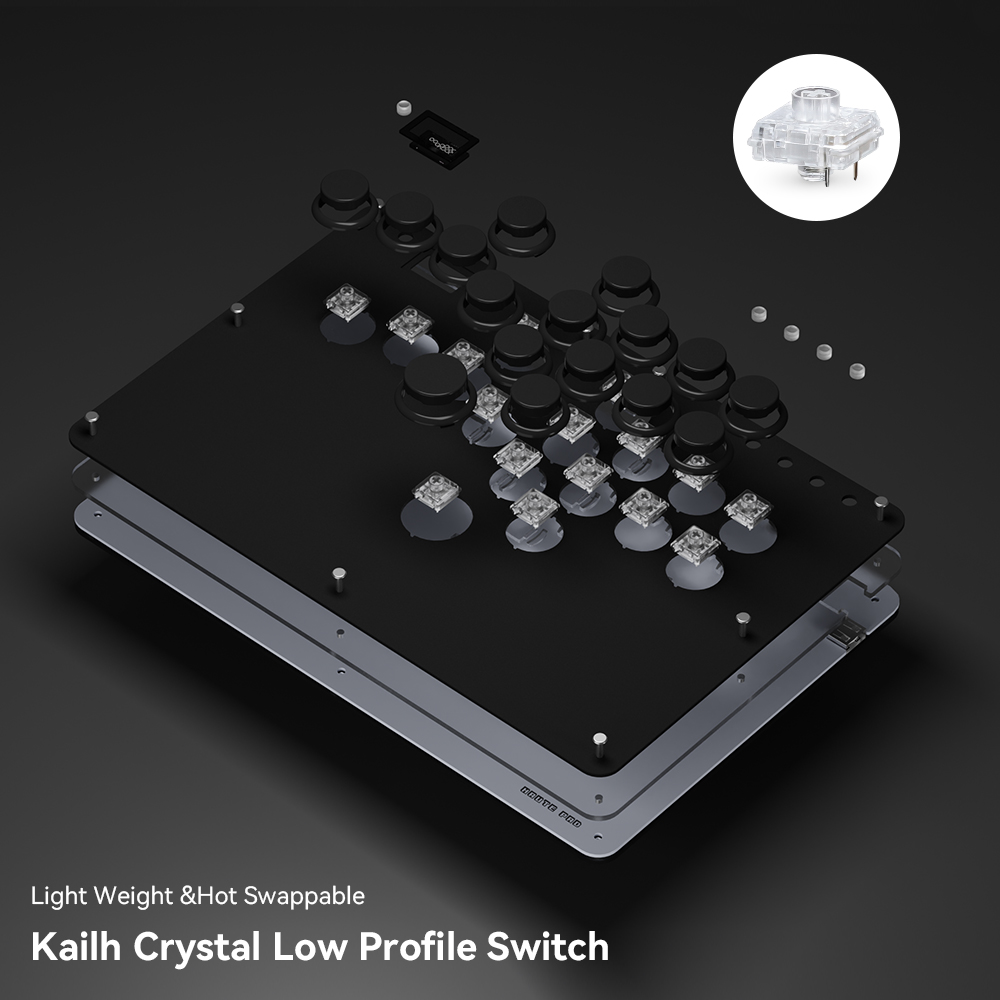 Haute42 Controle Arcade Joysti - Arcade Fight Stick Hitbox Leverless incelemesi ve fiyatı