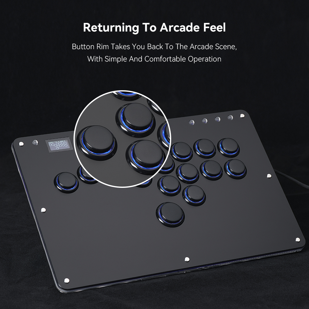 Haute42 Controle Arcade Joysti - Arcade Fight Stick Hitbox Leverless incelemesi ve fiyatı