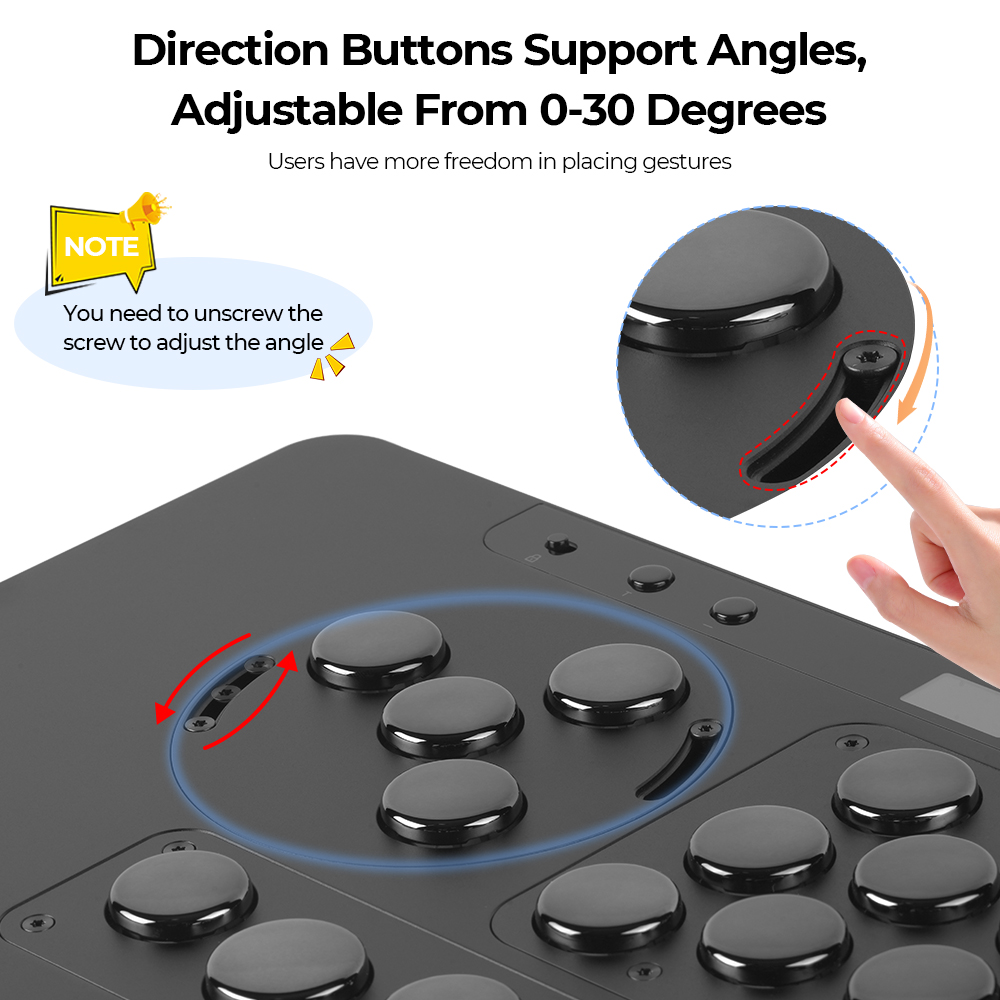 Haute42 HautePad X Hitbox Kolu - Arcade Fight Stick Hitbox Leverless incelemesi ve fiyatı