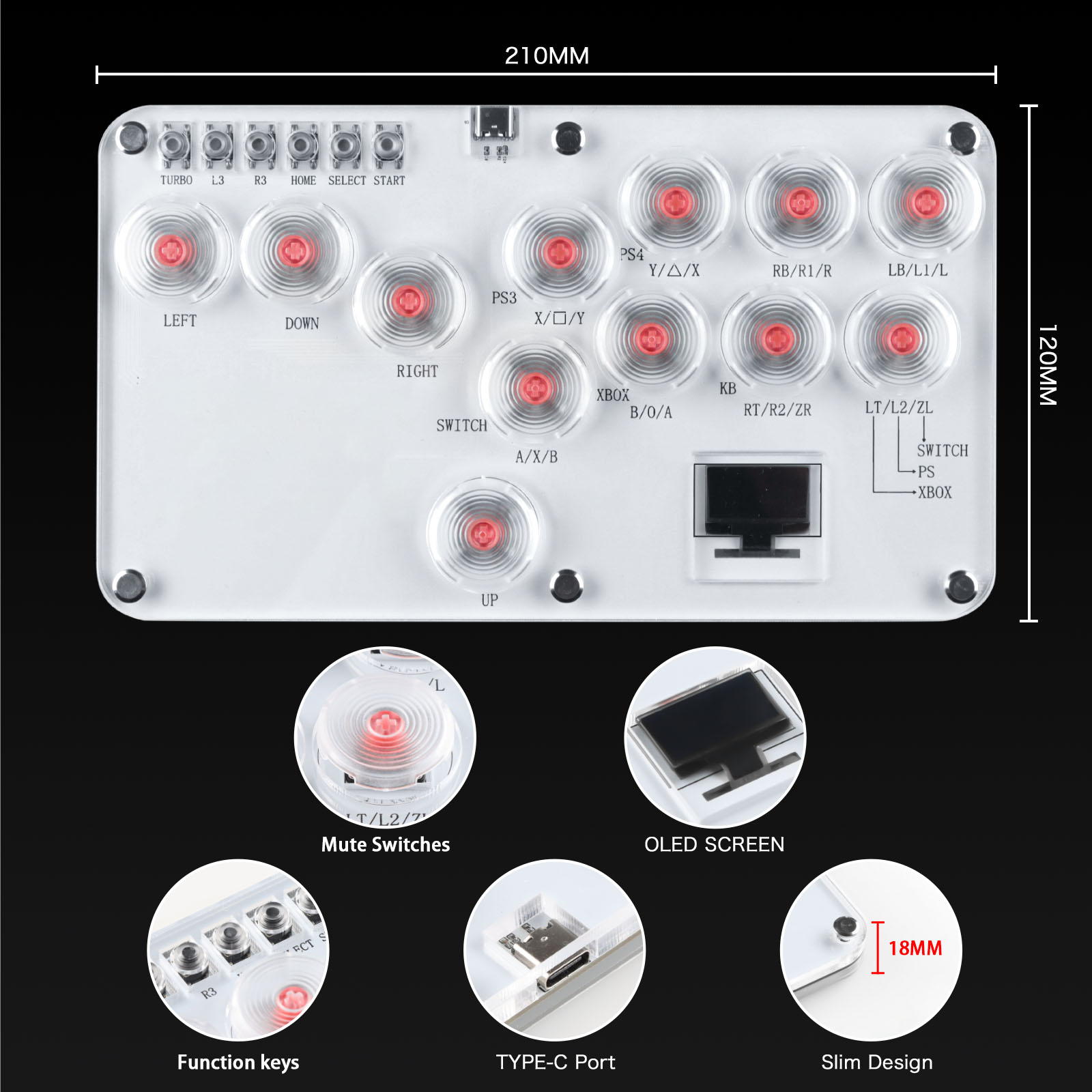 Hitbox Kolu Olmayan Denetleyic - Arcade Fight Stick Hitbox Leverless incelemesi ve fiyatı