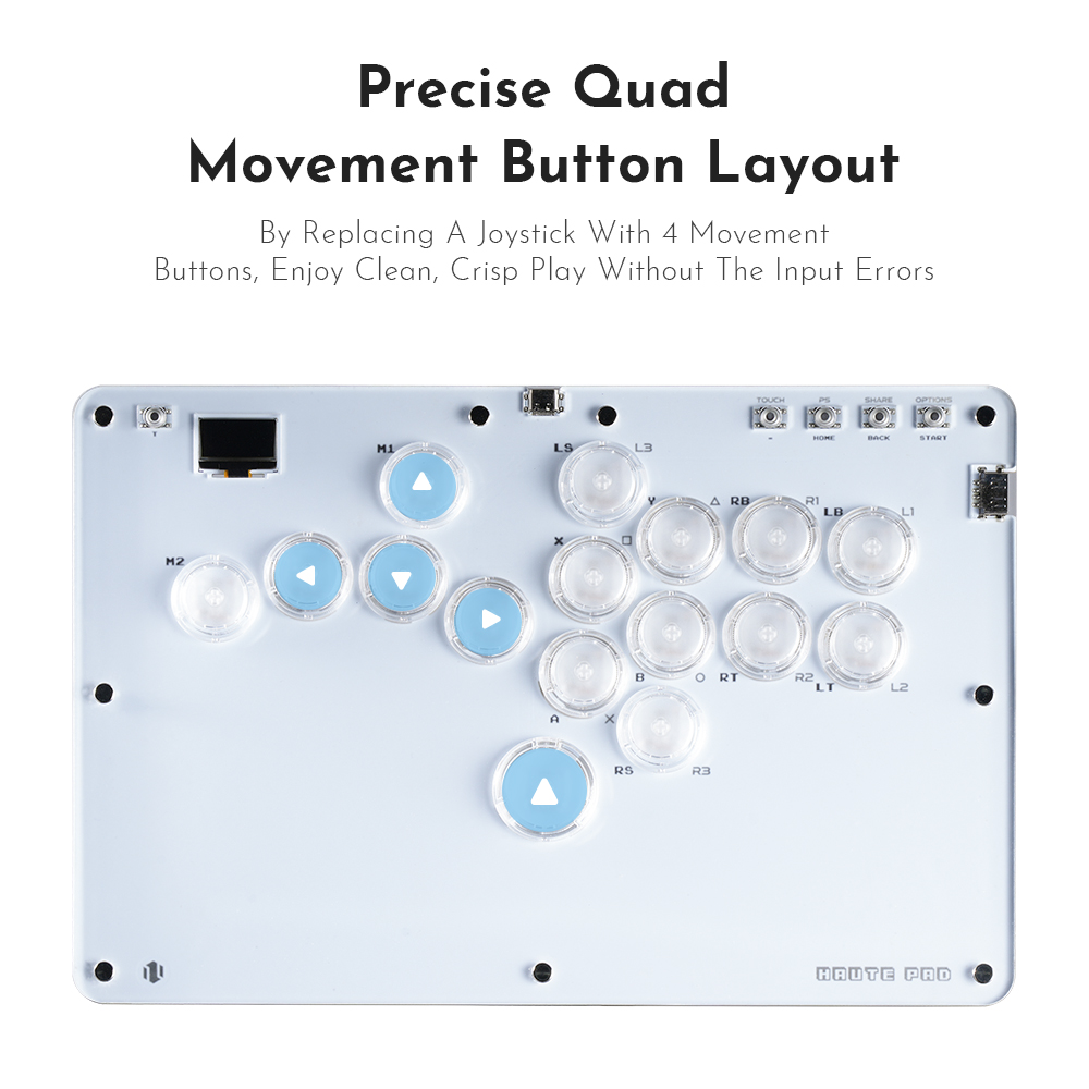 Haute42 Controle Arcade Joysti - Arcade Fight Stick Hitbox Leverless incelemesi ve fiyatı